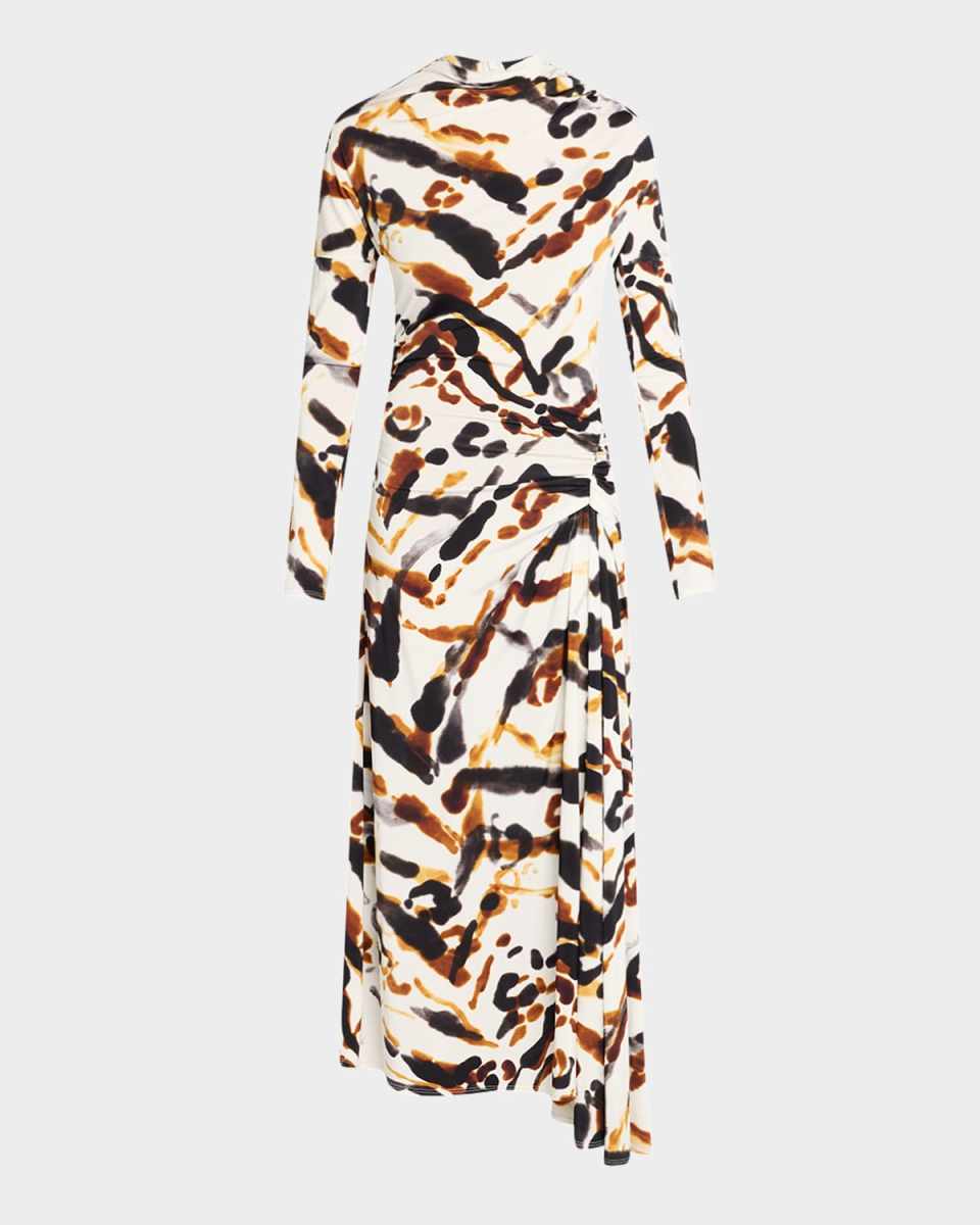 Lia Long-Sleeve Maxi Dress